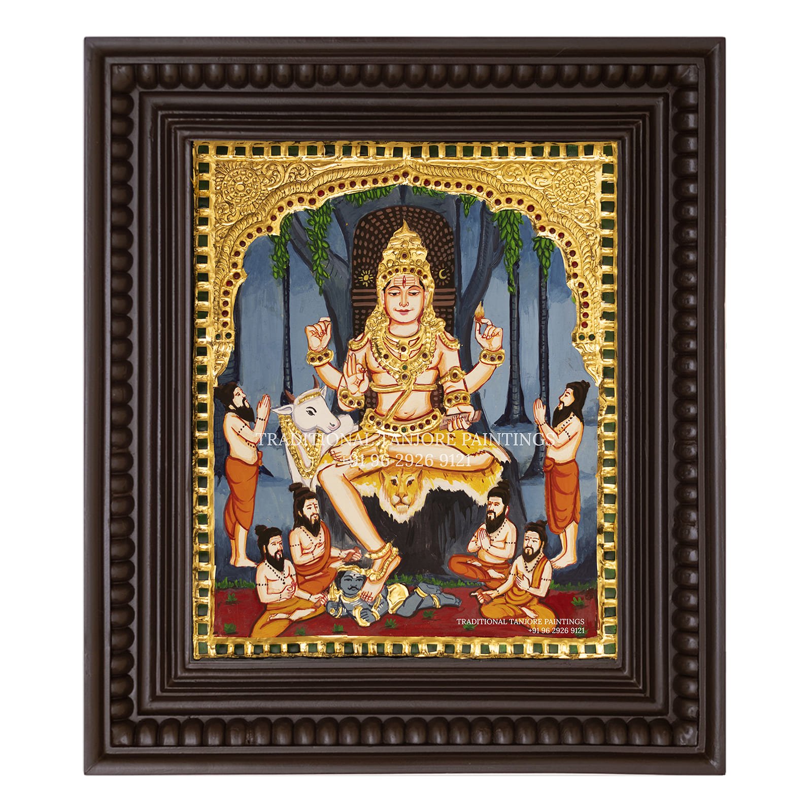 dakshinamurthy thanjavur painting