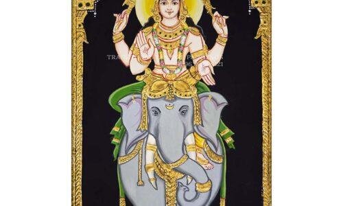 Indira Tanjore Painting