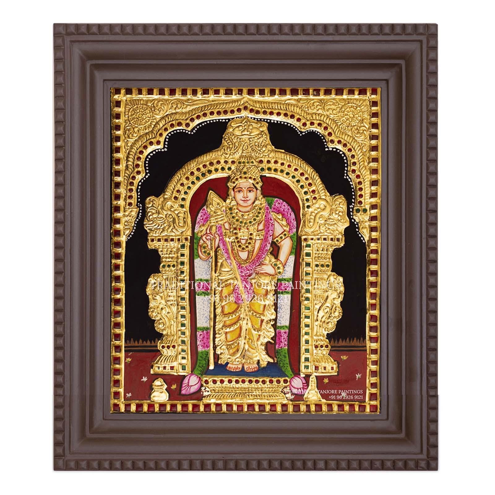 palani murugar tanjore painting