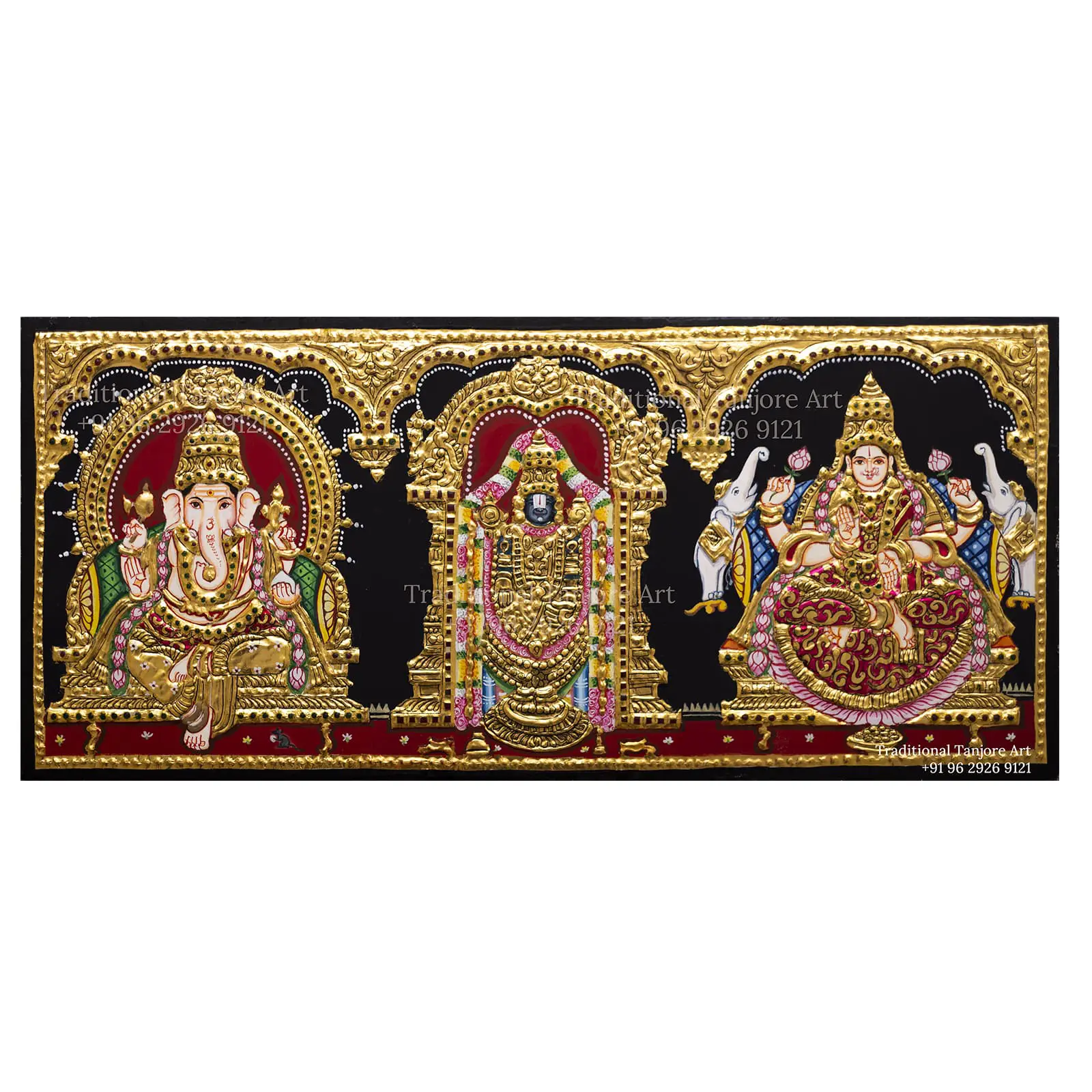 Vinayagar | Ganesha | Lakshmi | Gajalakshmi | Perumal | Balaji | Venkateswara Swamy | Tanjore Painting | Traditional