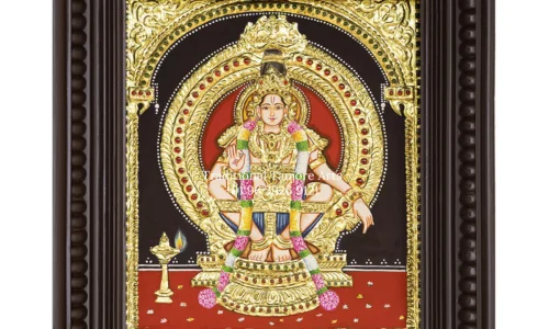 Ayyappan Tanjore Painting