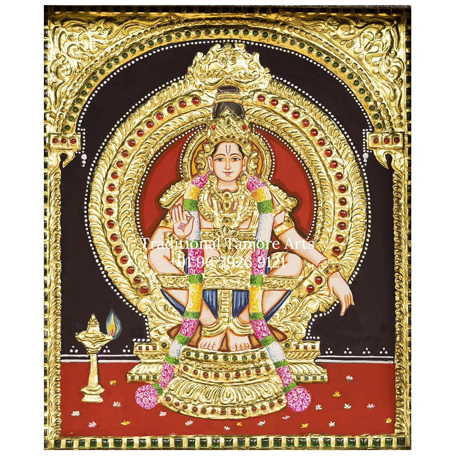 ayyappan tanjore painting online shopping