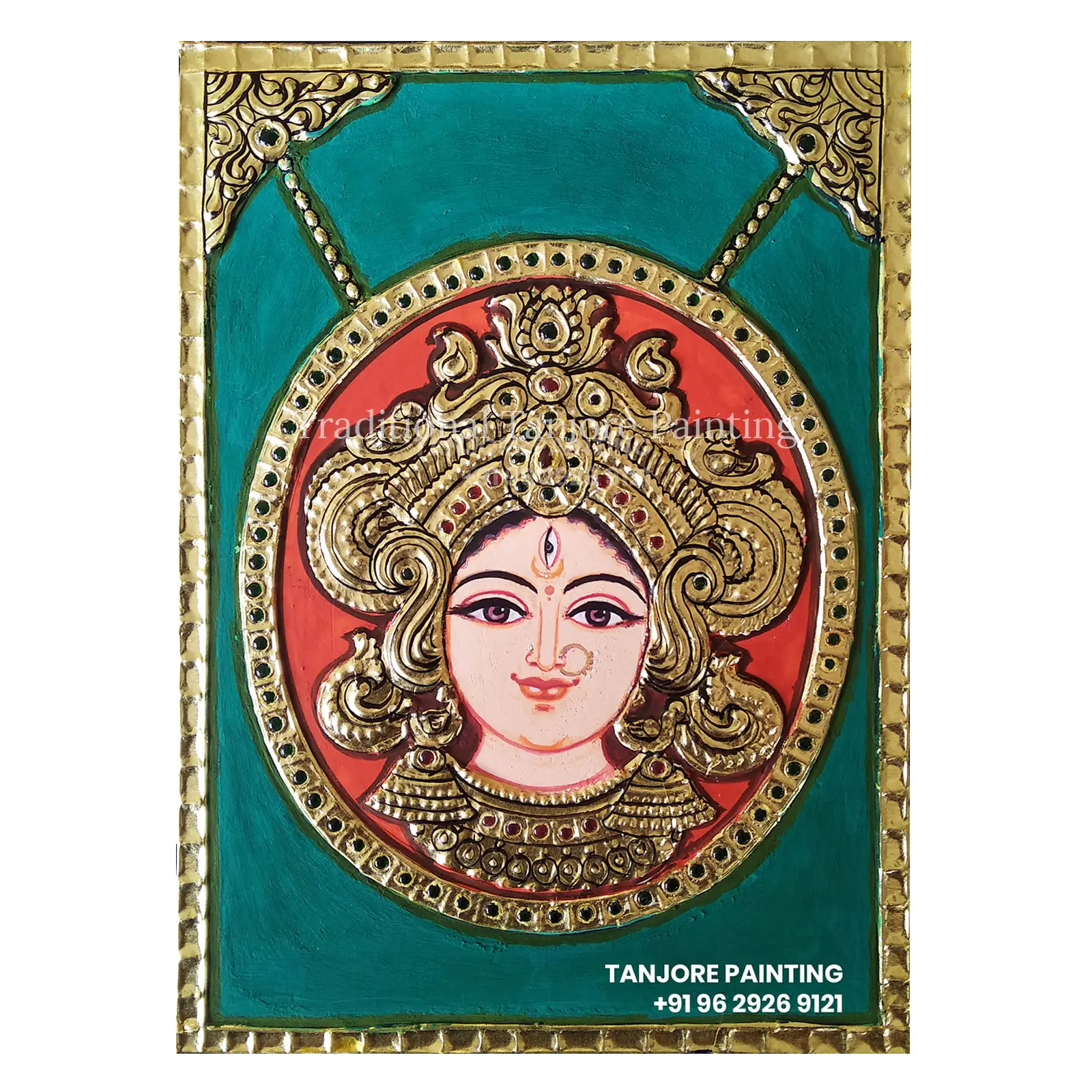 Durga devi | Tanjore Painting