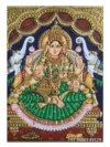 gaja lakshmi tanjore painting