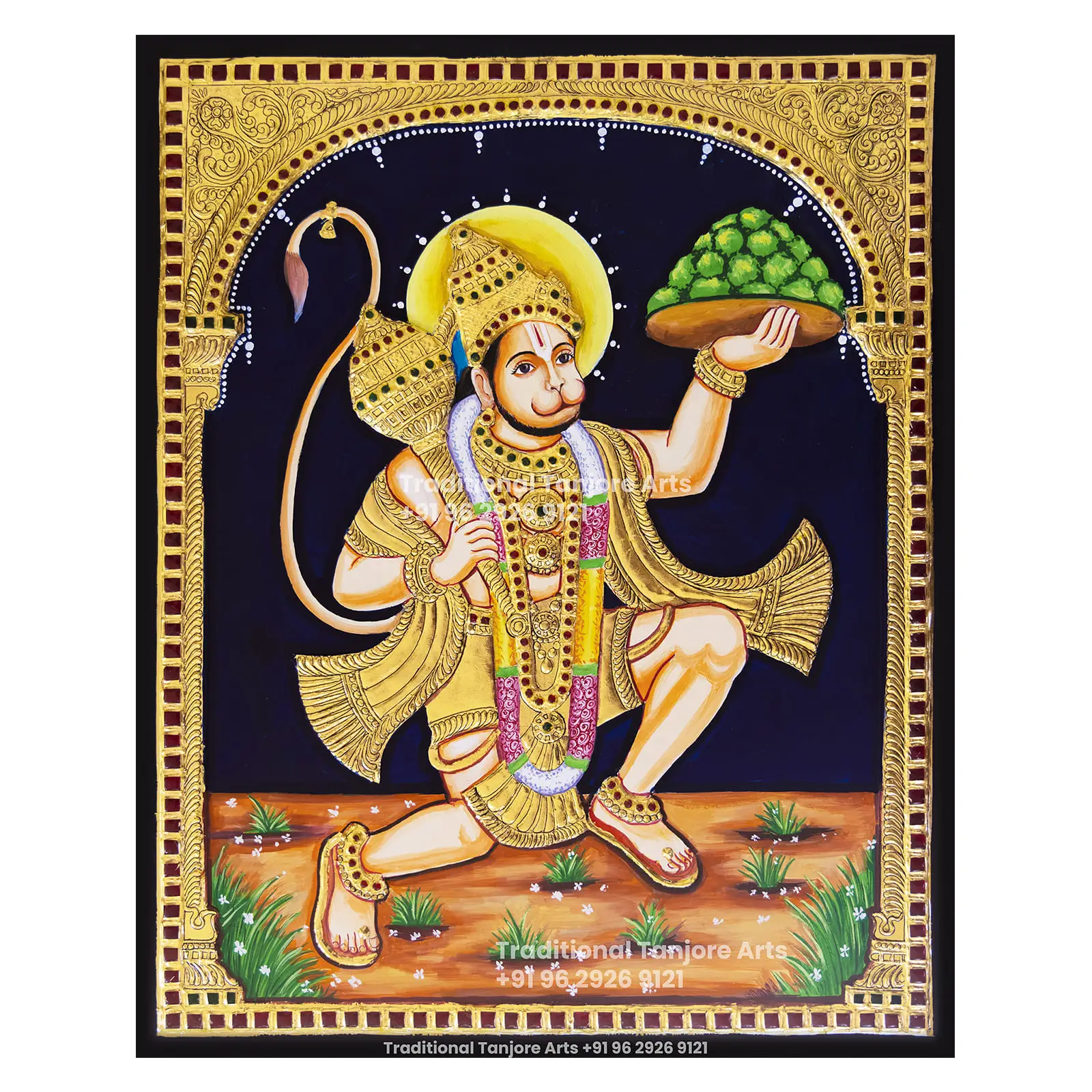 Hanuman bring sanjeevani mountain