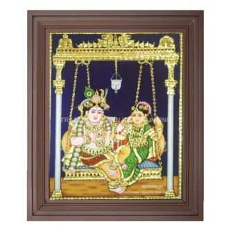 thanjavur krishna paintings