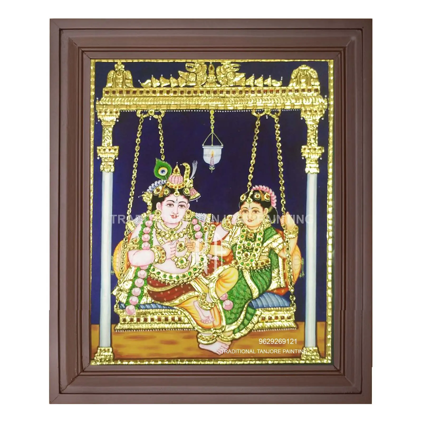 thanjavur krishna paintings