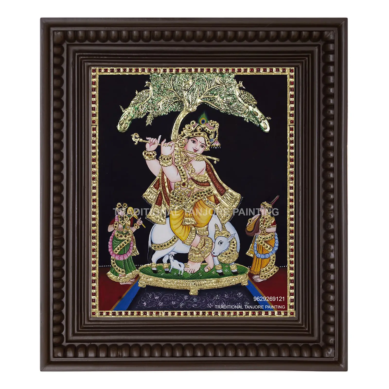 krishna tanjore paintings