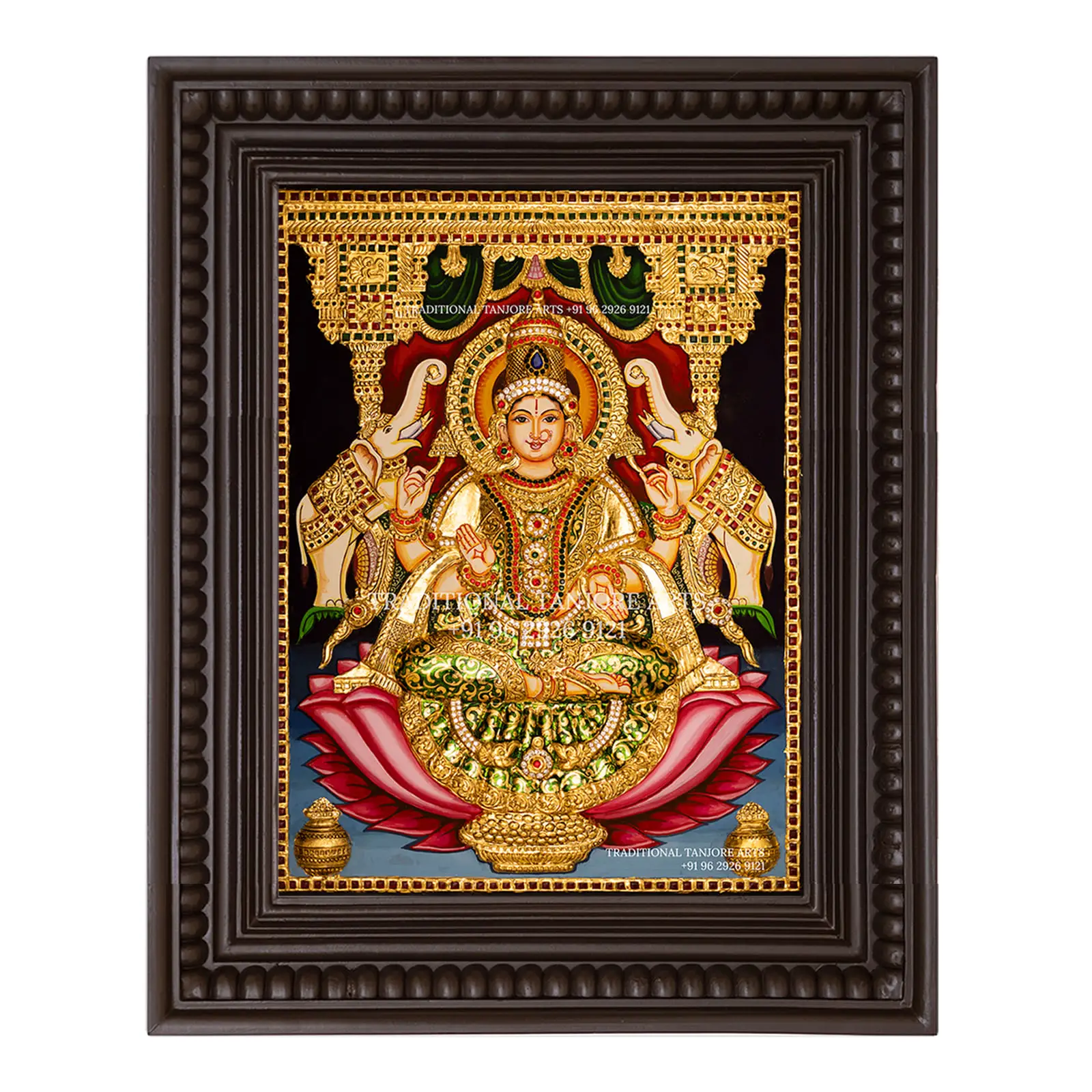 lakshmi narasimhar tanjore painting