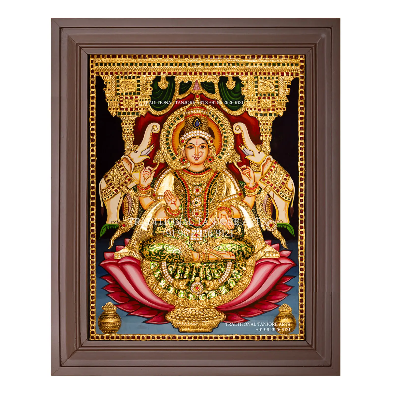 lakshmi devi thanjavur paintings
