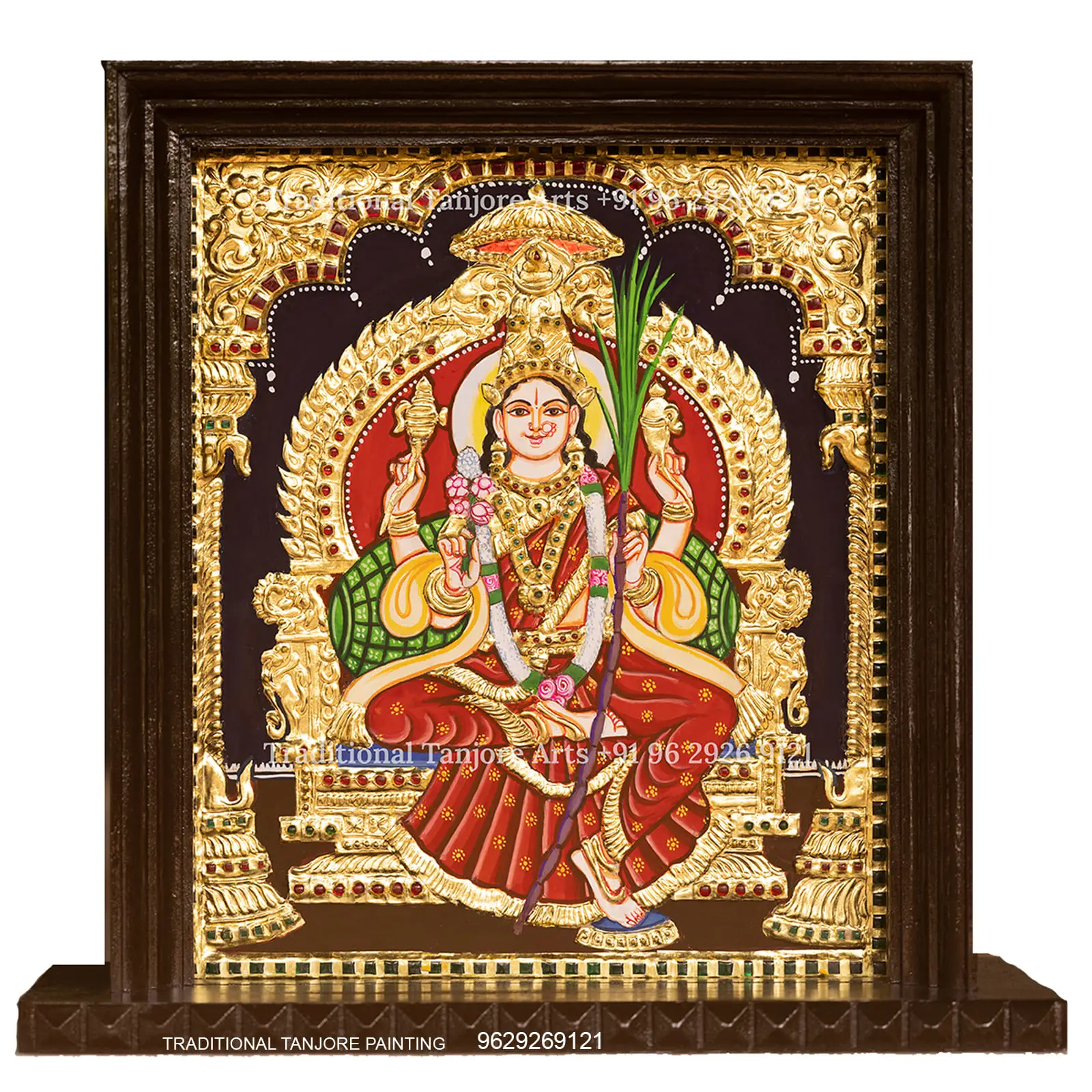 kamakshi tanjore painting
