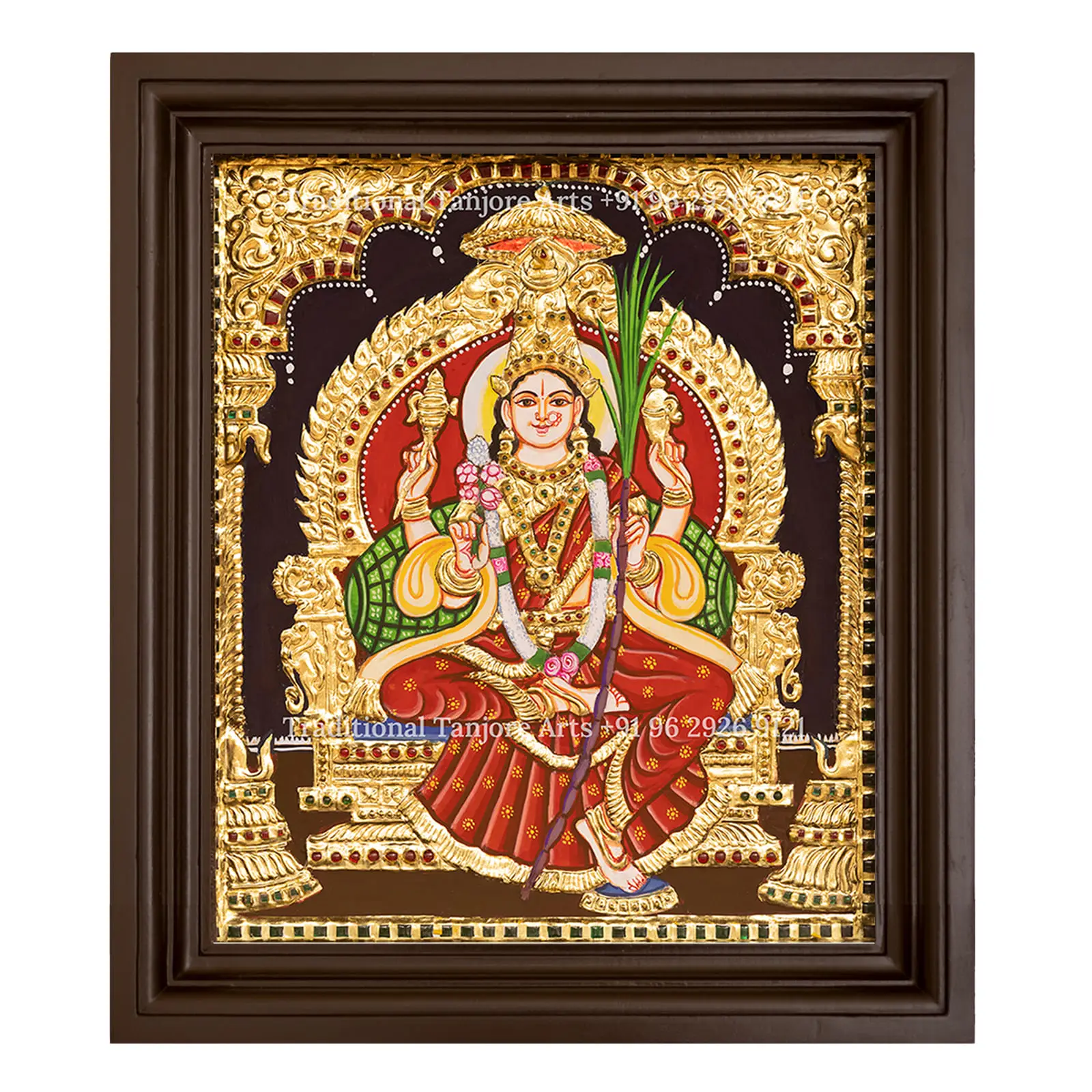 lalitha devi tanjore painting