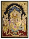 lakshmi narasimha swamy tanjore painting