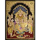 lakshmi narasima tanjore paintings