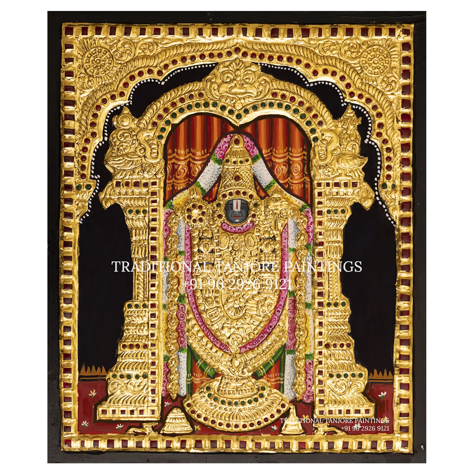erumal | Balaji | Venkateshwara Swamy | Tanjore Painting | Traditional