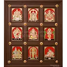 9 god pooja room tanjore paintings
