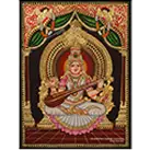 saraswathi thanjavur painting