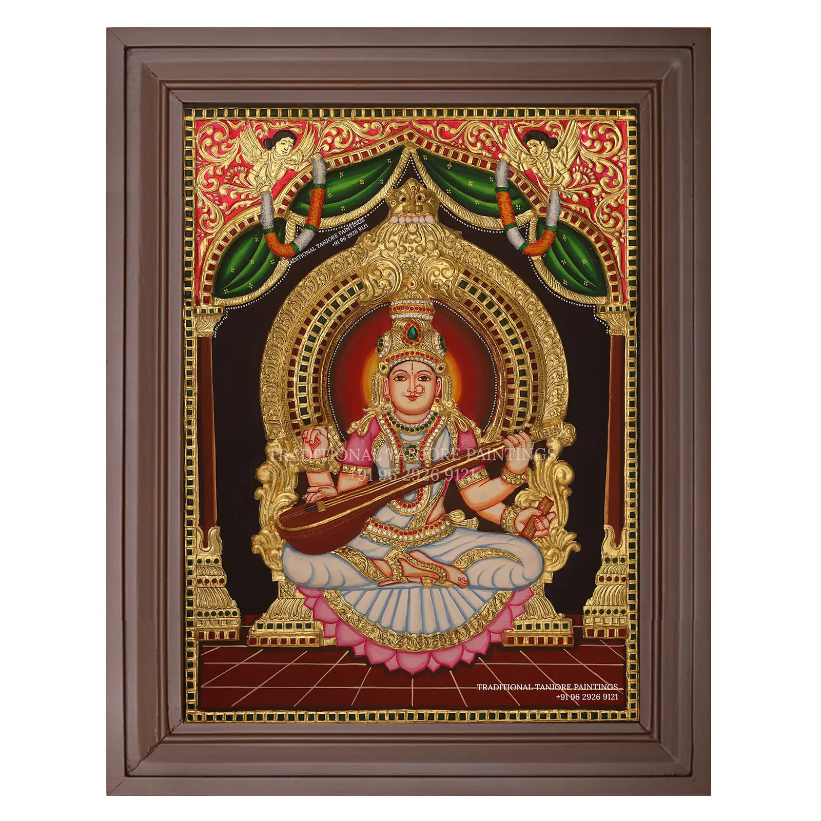 Saraswathi Thanjavur Paintings