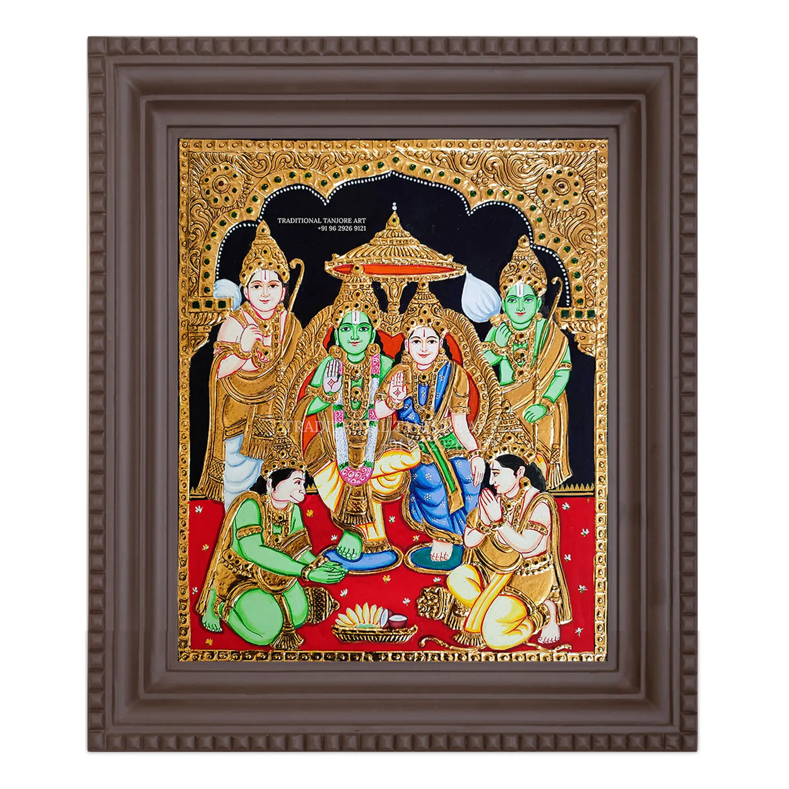 thanjavur painting murugan