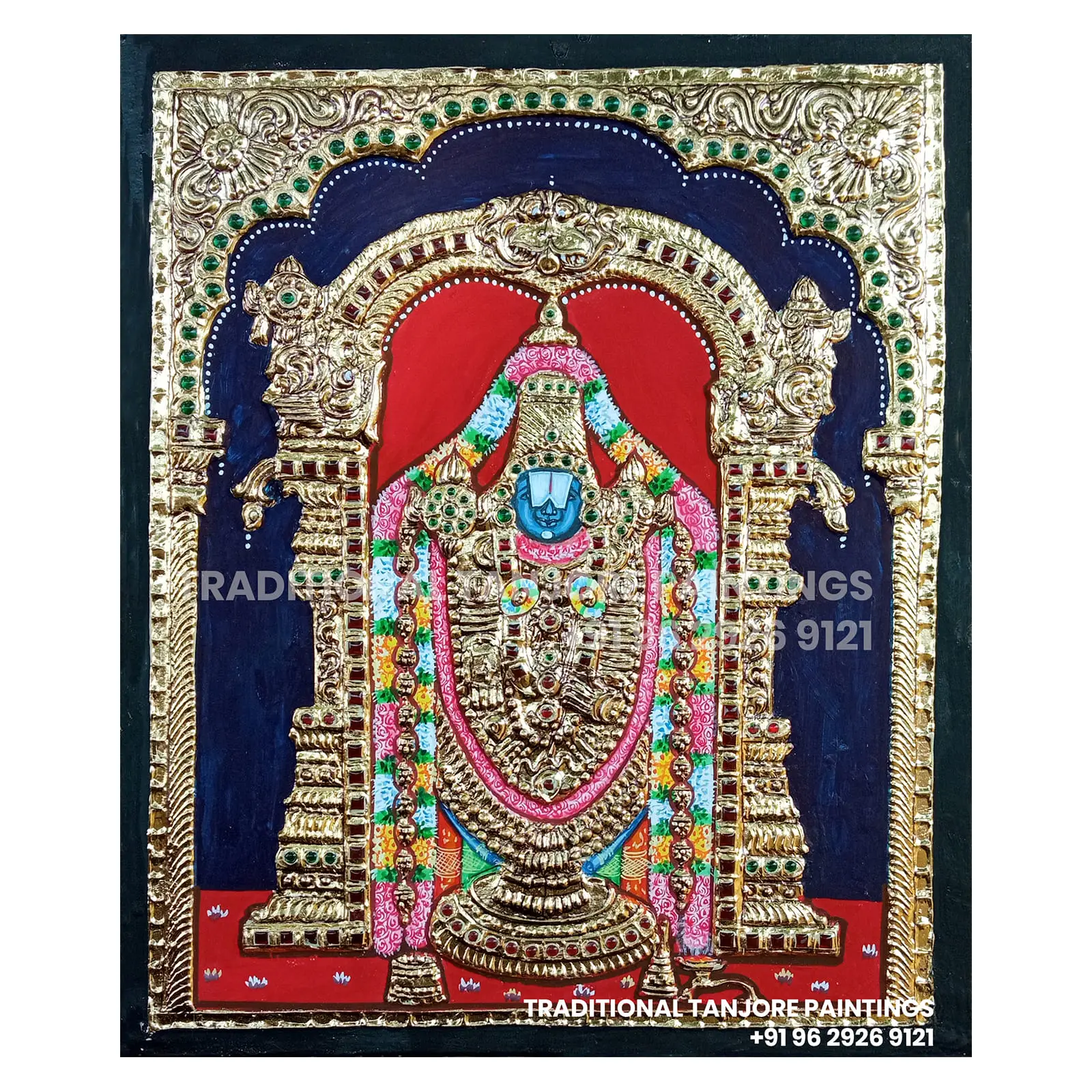 vengateshwara thanjavur painting