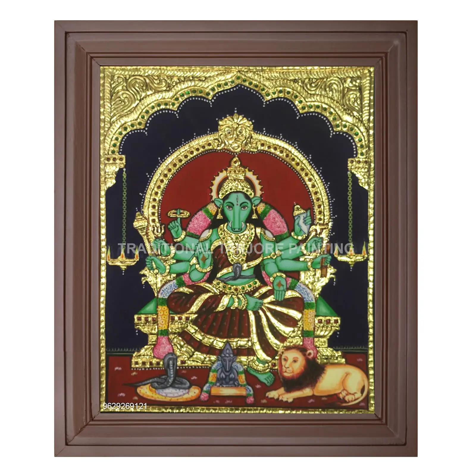 Varahi Amman Tanjore Painting