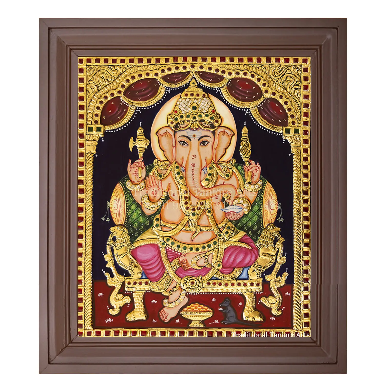 vinayaga tanjore paintings